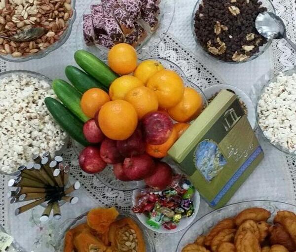عکس از شب یلدا طبیعی
