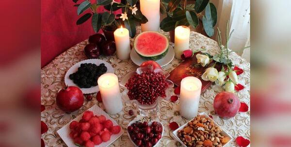 عکس از شب یلدا طبیعی