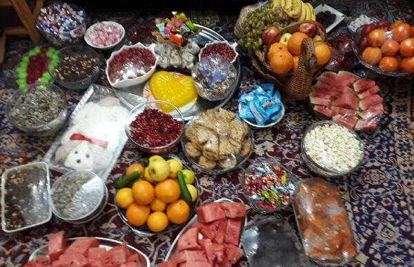 عکس از شب یلدا طبیعی