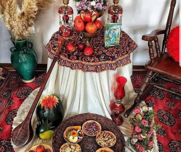 عکس از شب یلدا طبیعی