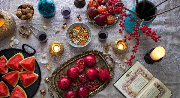 عکس از شب یلدا طبیعی