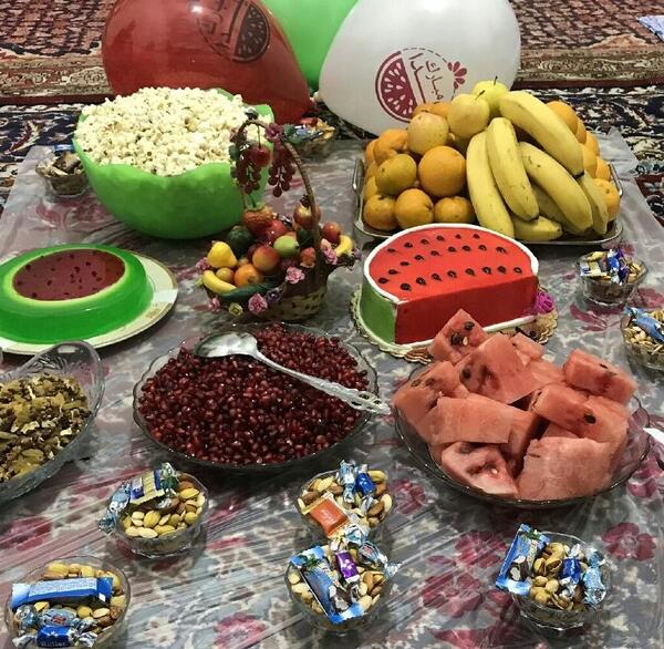 عکس از شب یلدا طبیعی