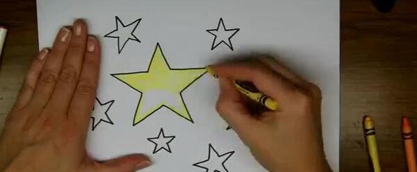 عکس ستاره نقاشی