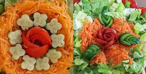 عکس های زیبای تزیین سالاد