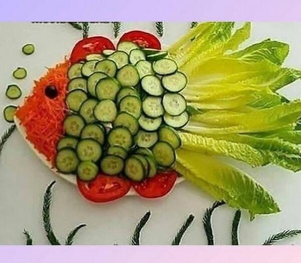عکس های زیبای تزیین سالاد
