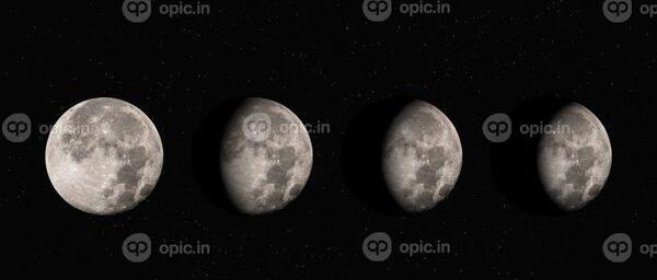 عکس تصویر زمینه ماه
