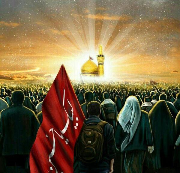 عکس پیاده روی اربعین بدون متن