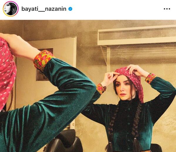 عکس اینستاگرام نازنین بیاتی