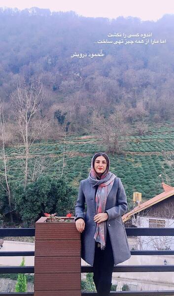عکس زیبای حدیثه تهرانی
