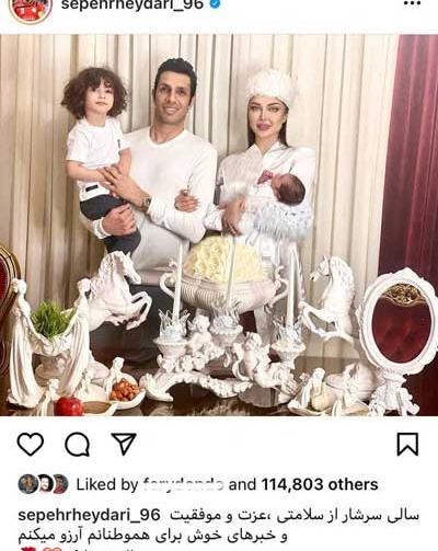 عکس بازیگران در اینستاگرام ۱۴۰۰