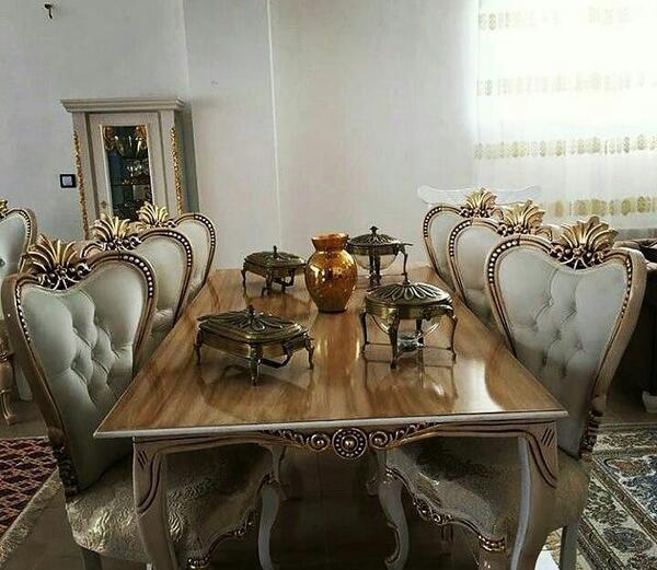 عکس مبل و میز ناهار خوری