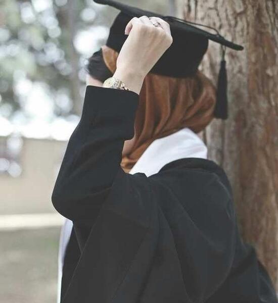 عکس فانتزی فارغ التحصیلی دخترانه