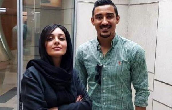 عکس رضا قوچان نژاد و همسرش