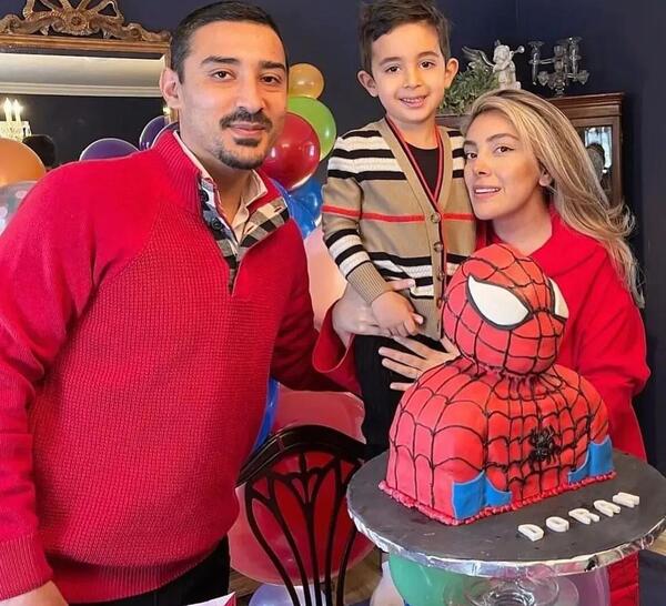 عکس رضا قوچان نژاد و همسرش