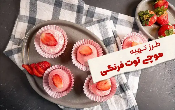 عکس طرز تهیه موچی