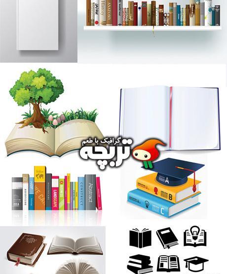 عکس دانلود وکتور کتاب