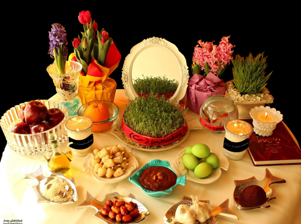 عکس png سفره هفت سین