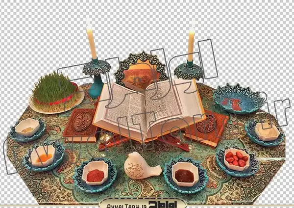 عکس png سفره هفت سین