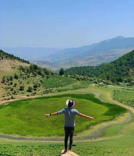 عکس برف گلستان