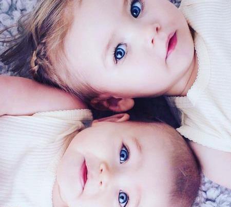 عکس نوزاد دختر چشم سبز