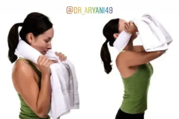 عکس ورزش گردن درد