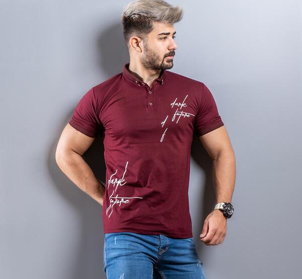 عکس لباس مردانه رنگ زرشکی
