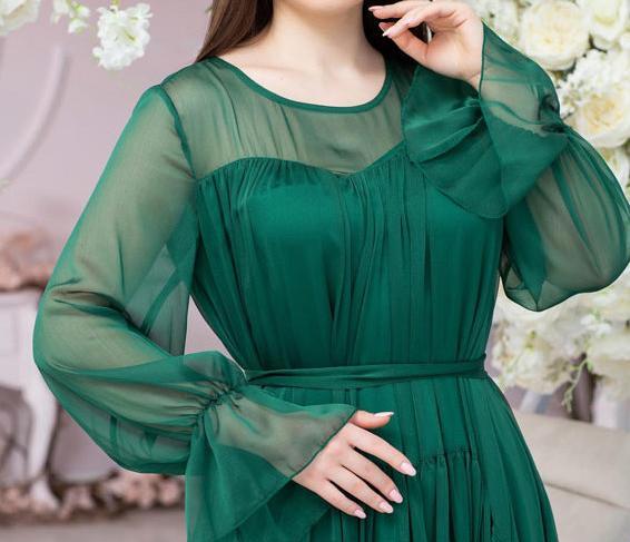 عکس لباس مجلسی دخترانه حریر شیک