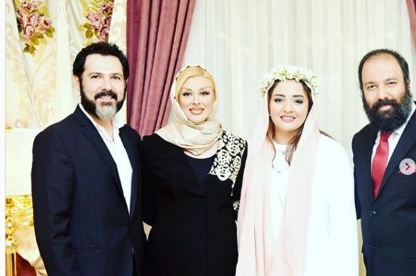 عکس های عروسی علی اوجی و نرگس محمدی