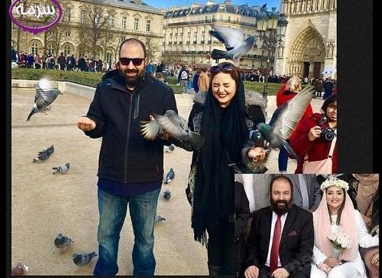 عکس های عروسی علی اوجی و نرگس محمدی