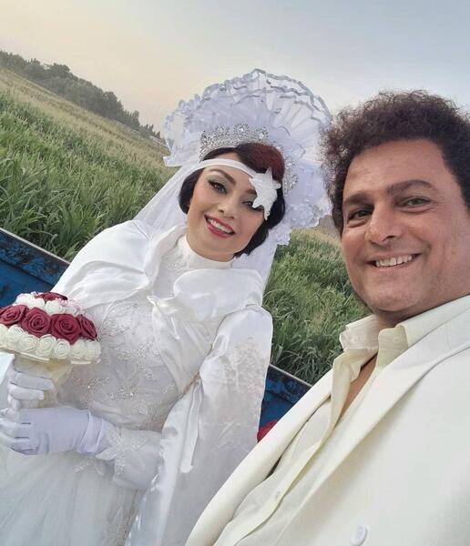 عکس مراسم عقد یکتا ناصر و منوچهر هادی