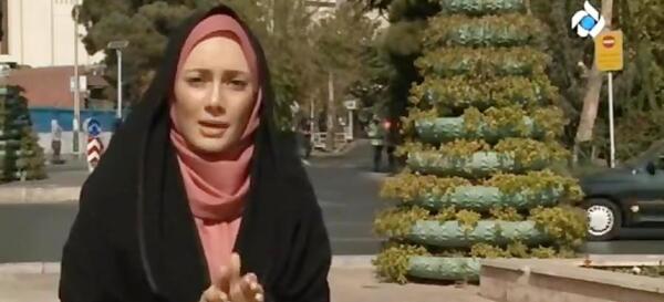 عکس مجری نیلوفر مولایی