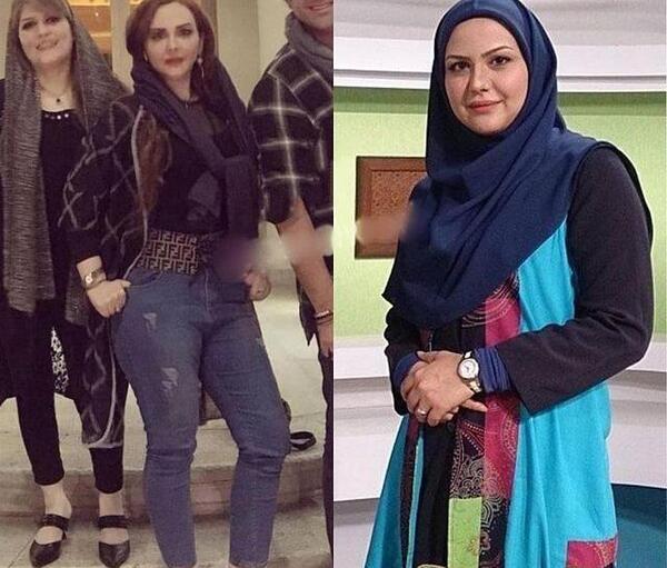 عکس مجری نیلوفر مولایی