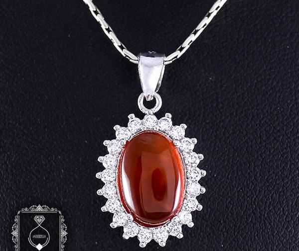 عکس گردنبند نقره زنانه