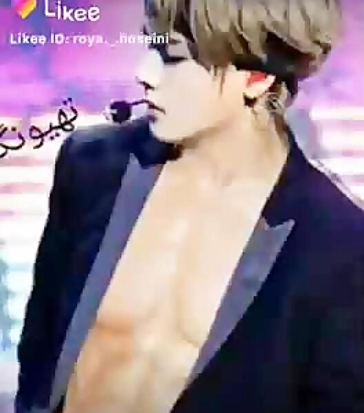 جیمین عکس سیکس پک تهیونگ