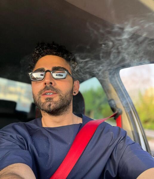 عکس برادر محمد صادقی