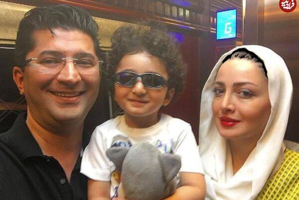 عکس شیلا خداداد با پسرش