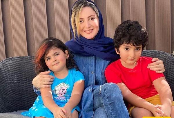 عکس شیلا خداداد با پسرش