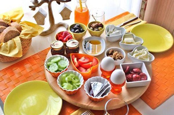 عکس ایده برای صبحانه عروس