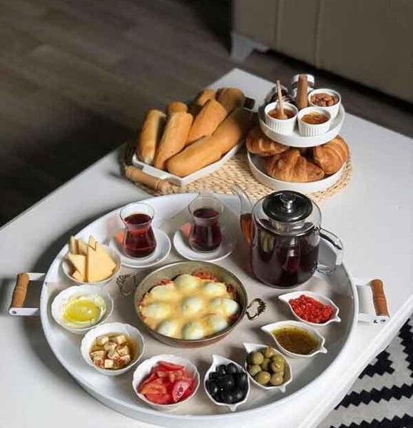 عکس ایده برای صبحانه عروس
