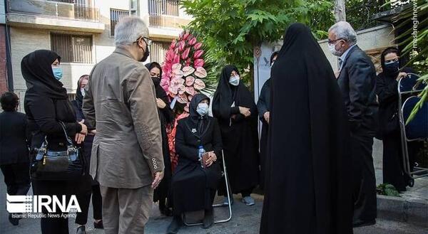 عکس مراسم اکبر ترکان