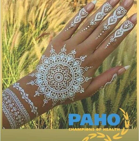 عکس تاتو حنا دست