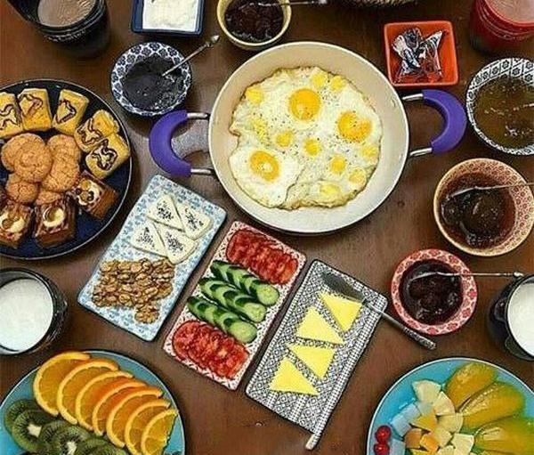 عکس ایده صبحانه خوشمزه