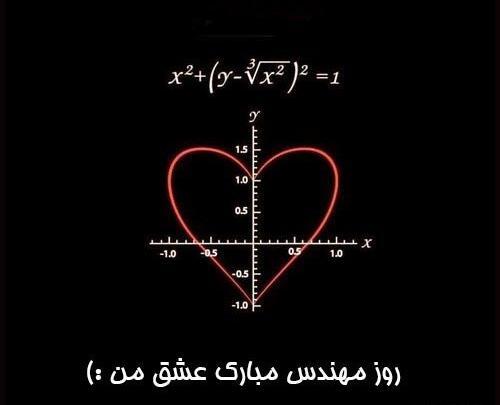عکس نوشته عاشقانه روز مهندس
