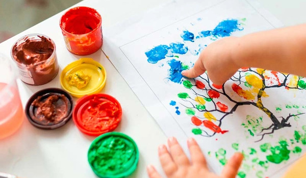 عکس ایده برای نقاشی انگشتی