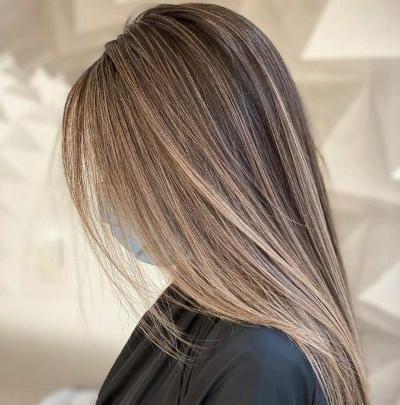 عکس رنگ مو مش