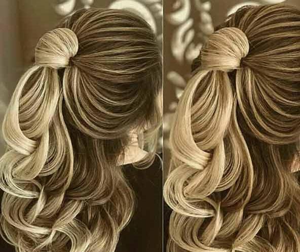 عکس رنگ مو مش