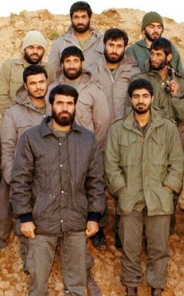 عکس قدیمی حاج قاسم سلیمانی