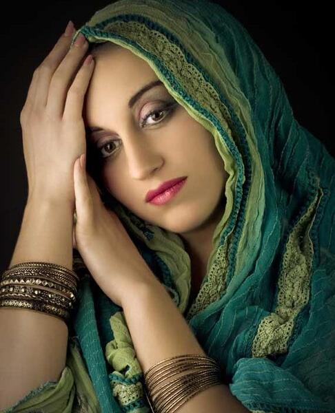 عکس شال سبز