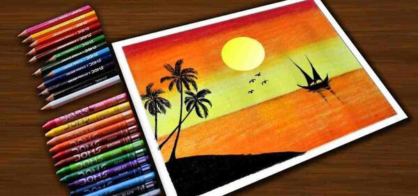 عکس نقاشی زیبا آسان و ساده