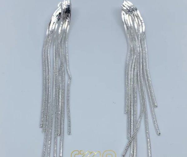 عکس گوشواره ریش ریش طلا